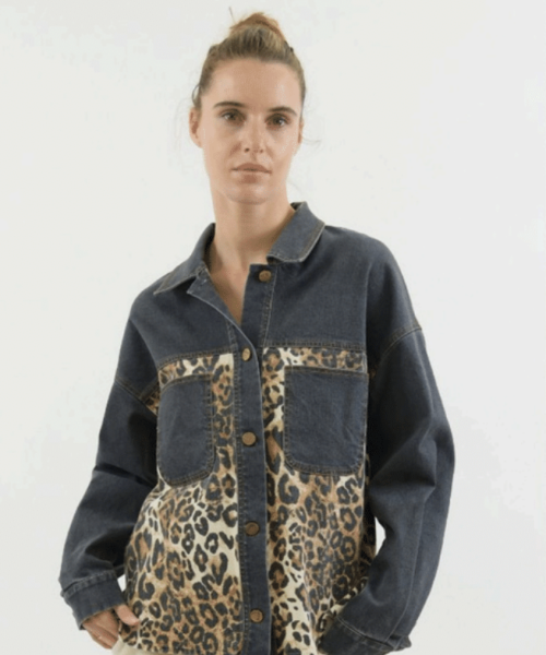 Leo Denim Shacket